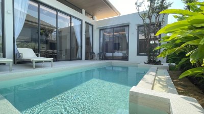 8R0680 ให้เช่า pool villa 3 ห้องนอน 4 ห้องน้ำ ราคา 140,000/เดือน โซนฉลอง