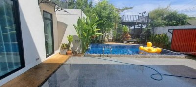8R0681 ให้เช่า pool villa 2 ห้องนอน 2 ห้องน้ำ ราคา 55,000/เดือน โซนฉลอง