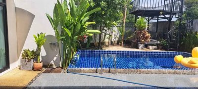 8R0681 ให้เช่า pool villa 2 ห้องนอน 2 ห้องน้ำ ราคา 55,000/เดือน โซนฉลอง