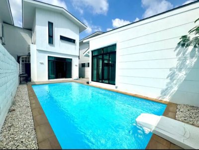 8R0684 Pool villa for rent 4 bedroom 3 bathroom 85,000/month at chalong