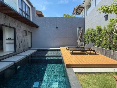 8R0686 ให้เช่า pool villa 3 ห้องนอน 3 ห้องน้ำ ราคา 120,000/เดือน โซนฉลอง