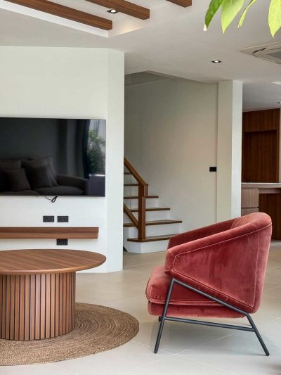 8R0686 ให้เช่า pool villa 3 ห้องนอน 3 ห้องน้ำ ราคา 120,000/เดือน โซนฉลอง