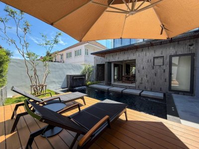 8R0686 ให้เช่า pool villa 3 ห้องนอน 3 ห้องน้ำ ราคา 120,000/เดือน โซนฉลอง