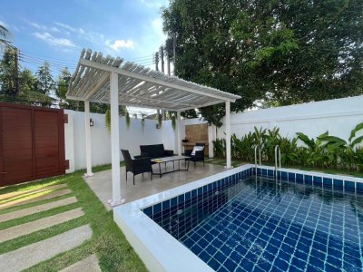 8R0689 Pool villa for rent 3 bedroom 3 bathroom 125,000/month at chalong