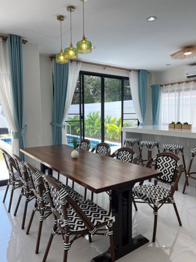 8R0689 Pool villa for rent 3 bedroom 3 bathroom 125,000/month at chalong