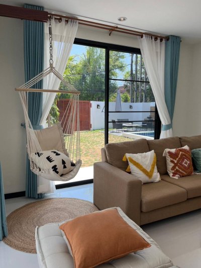 8R0689 Pool villa for rent 3 bedroom 3 bathroom 125,000/month at chalong