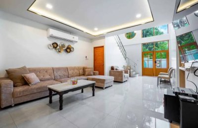 8R0699 Pool villa for rent 3 bedroom 2 bathroom 80,000/month at chalong