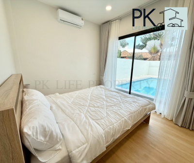 8R0701 Pool villa for rent 3 bedroom 2 bathroom 60,000/month at chalong