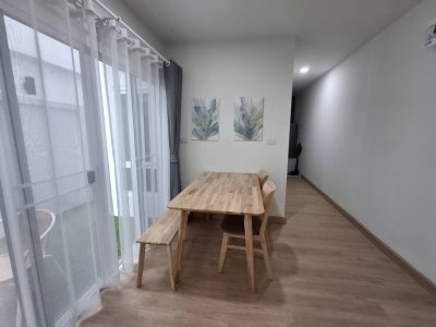 8R0710 ให้เช่าบ้านแฝดสองชั้น 3 ห้องนอน 3 ห้องน้ำ ราคา 49,000/เดือน โซนฉลอง