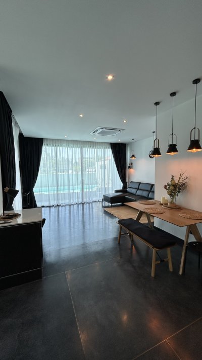 8R0720 ให้เช่า pool villa 2 ห้องนอน 2 ห้องน้ำ ราคา 60,000/เดือน โซนฉลอง