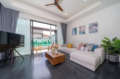 8R0720 ให้เช่า pool villa 2 ห้องนอน 2 ห้องน้ำ ราคา 65,000/เดือน โซนฉลอง