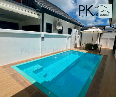 8R0722 Pool villa for rent 3 bedroom 3 bathroom 60,000/month at chalong