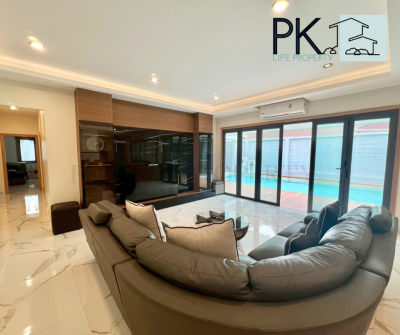 8R0727 Pool villa for rent 5 bedroom 6 bathroom 130,000/month at chalong