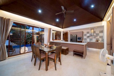 8R0730 Pool villa for rent 3 bedroom 3 bathroom 120,000/month at chalong