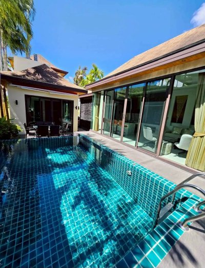 8R0731 Pool villa for rent 4 bedroom 4 bathroom 120,000/month at chalong
