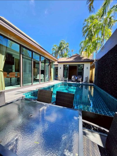 8R0731 Pool villa for rent 4 bedroom 4 bathroom 120,000/month at chalong