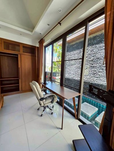 8R0731 Pool villa for rent 4 bedroom 4 bathroom 120,000/month at chalong
