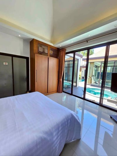 8R0731 Pool villa for rent 4 bedroom 4 bathroom 120,000/month at chalong