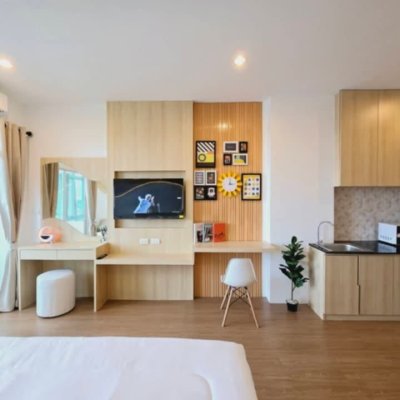 8R0735 คอนโดมิเนียม ห้องสตูดิโอ ให้เช่าเดือนละ 15,000 บาท โซนฉลอง