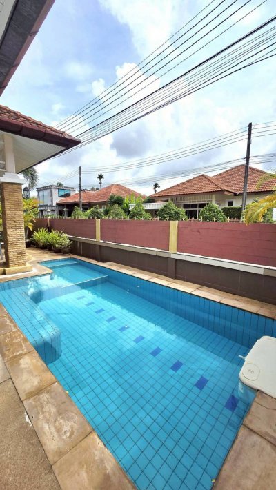 8R0742 ให้เช่า pool villa 3 ห้องนอน 2 ห้องน้ำ ราคา 60,000/เดือน โซนฉลอง
