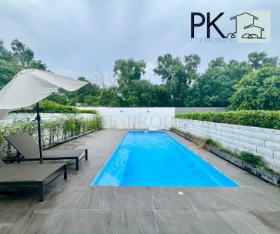 8R0743 ให้เช่า pool villa 3 ห้องนอน 3 ห้องน้ำ ราคา 70,000/เดือน โซนฉลอง