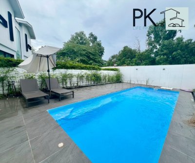 8R0743 ให้เช่า pool villa 3 ห้องนอน 3 ห้องน้ำ ราคา 70,000/เดือน โซนฉลอง