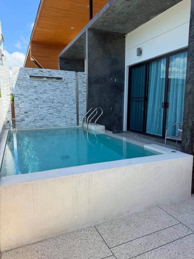 8R0744 Pool villa for rent 2 bedroom 2 bathroom 60,000/month at chalong