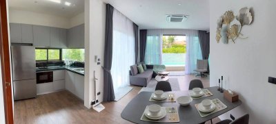 8R0744 Pool villa for rent 2 bedroom 2 bathroom 60,000/month at chalong