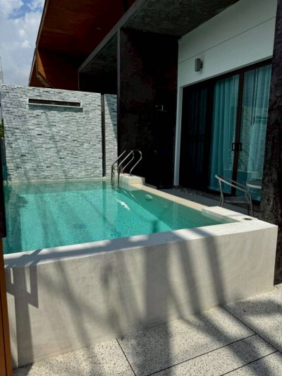 8R0744 Pool villa for rent 2 bedroom 2 bathroom 60,000/month at chalong