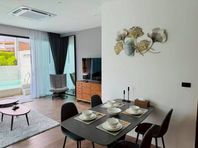 8R0744 Pool villa for rent 2 bedroom 2 bathroom 60,000/month at chalong