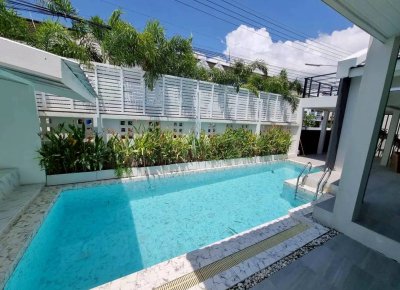 8R0748 ให้เช่า pool villa 3 ห้องนอน 4 ห้องน้ำ ราคา 80,000/เดือน โซนฉลอง