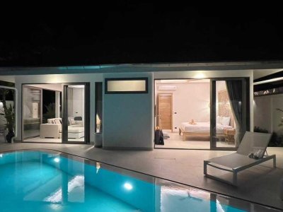 8R0753 Pool villa for rent 3 bedroom 3 bathroom 110,000/month at chalong