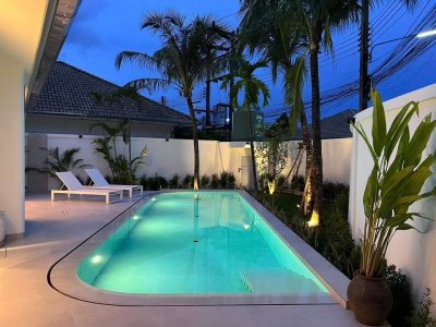 8R0753 Pool villa for rent 3 bedroom 3 bathroom 110,000/month at chalong