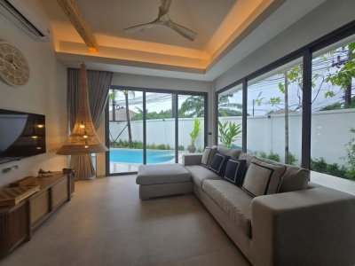 8R0753 Pool villa for rent 3 bedroom 3 bathroom 110,000/month at chalong