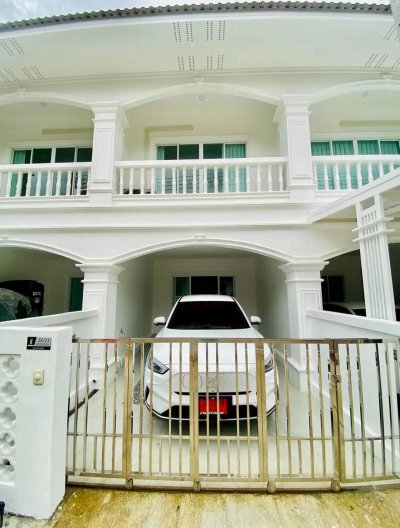 8R0761 ให้เช่าบ้านแฝดชั้นเดียว 2 ห้องนอน 2 ห้องน้ำ ราคา 25,000/เดือน โซนฉลอง