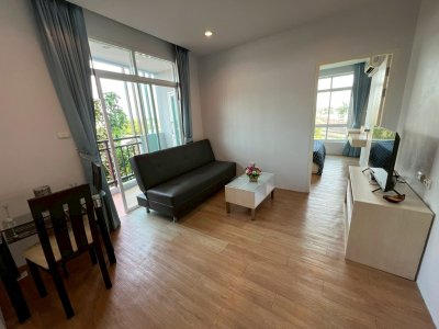8R0769 คอนโดมิเนียม 1 ห้องนอน 1 ห้องน้ำ ให้เช่าเดือนละ 13,000 บาท โซนฉลอง