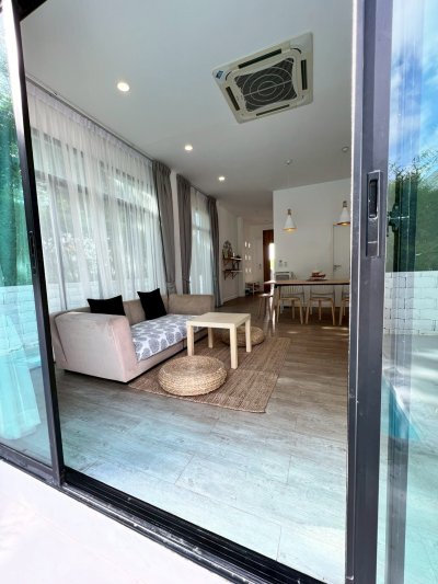8R0772 ให้เช่า pool villa 3 ห้องนอน 3 ห้องน้ำ ราคา 70,000/เดือน โซนฉลอง