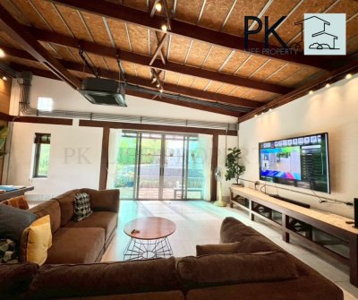 8R0782 ให้เช่า pool villa 3 ห้องนอน 4 ห้องน้ำ ราคา 100,000/เดือน โซนฉลอง