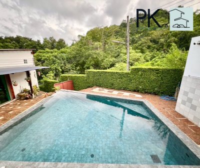 8R0782 ให้เช่า pool villa 3 ห้องนอน 4 ห้องน้ำ ราคา 100,000/เดือน โซนฉลอง
