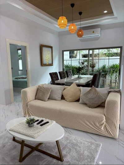 8R0788 ให้เช่า pool villa 3 ห้องนอน 2 ห้องน้ำ ราคา 73,000/เดือน โซนฉลอง