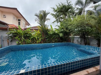 8R0795 Pool villa for rent 3 bedroom 3 bathroom 100,000/month at chalong