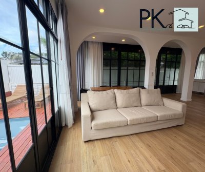 8R0802 ให้เช่า pool villa 3 ห้องนอน 3 ห้องน้ำ ราคา 75,000/เดือน โซนฉลอง