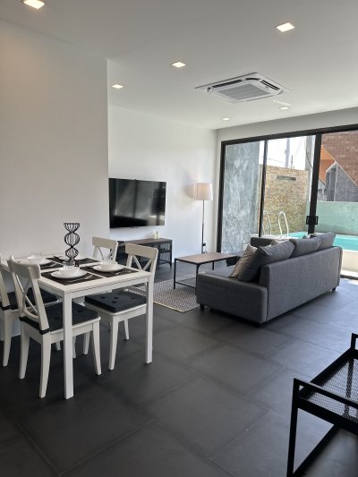 8R0806 Pool villa for rent 2 bedroom 2 bathroom 60,000/month at chalong