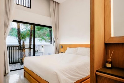 8R0808 ให้เช่าบ้านแฝดชั้นเดียว 2 ห้องนอน 2 ห้องน้ำ ราคา 55,000/เดือน โซนฉลอง