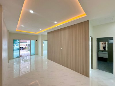 8R0810 ให้เช่าบ้านเดี่ยวชั้นเดียว 3 ห้องนอน 2 ห้องน้ำ ราคา 45,000/เดือน โซนฉลอง