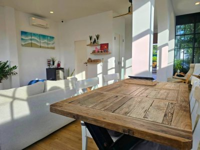 8R0811 ให้เช่า pool villa 3 ห้องนอน 4 ห้องน้ำ ราคา 80,000/เดือน โซนฉลอง