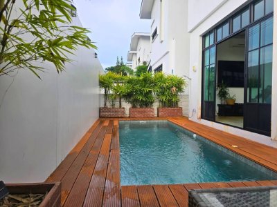 8R0811 ให้เช่า pool villa 3 ห้องนอน 4 ห้องน้ำ ราคา 80,000/เดือน โซนฉลอง