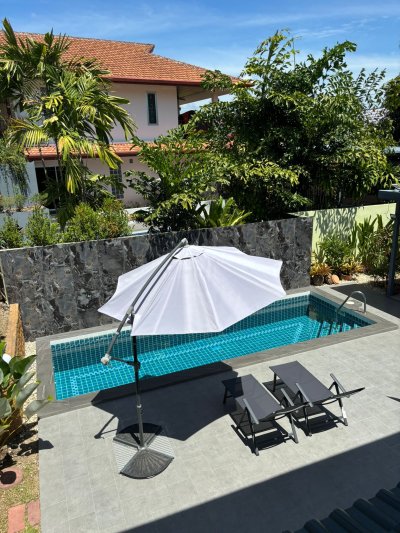 8R0824 ให้เช่า pool villa 3 ห้องนอน 3 ห้องน้ำ ราคา 75,000/เดือน โซนฉลอง