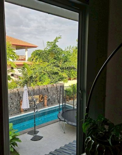 8R0824 Pool villa for rent 3 bedroom 3 bathroom 85,000/month at chalong