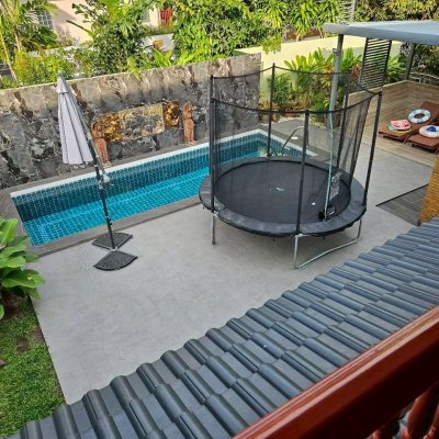 8R0824 Pool villa for rent 3 bedroom 3 bathroom 85,000/month at chalong